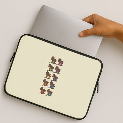 Love hearts - Dachshunds MacBook Case