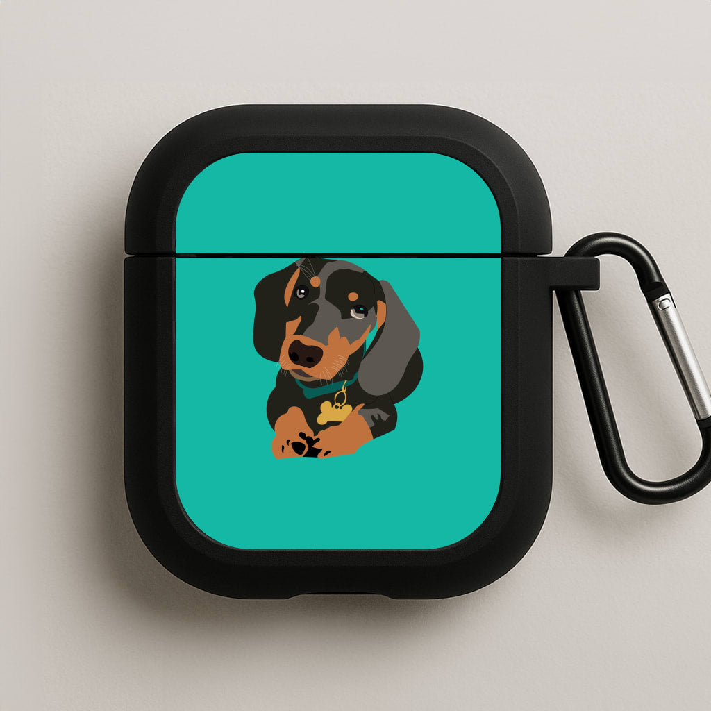 Black & brown - Dachshunds AirPods Case