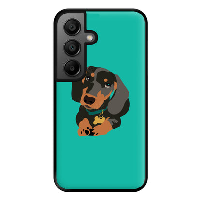 Black & brown - Dachshunds Phone Case for Google Pixel 8