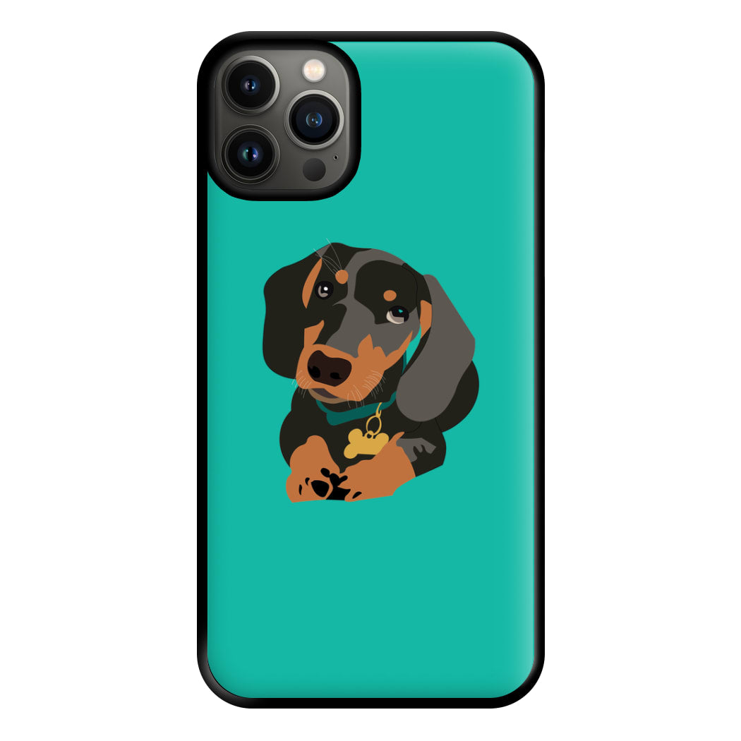 Black & brown - Dachshunds Phone Case for iPhone 13