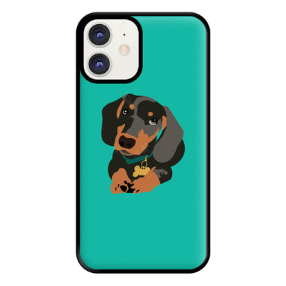 Black & brown - Dachshunds Phone Case for iPhone 11