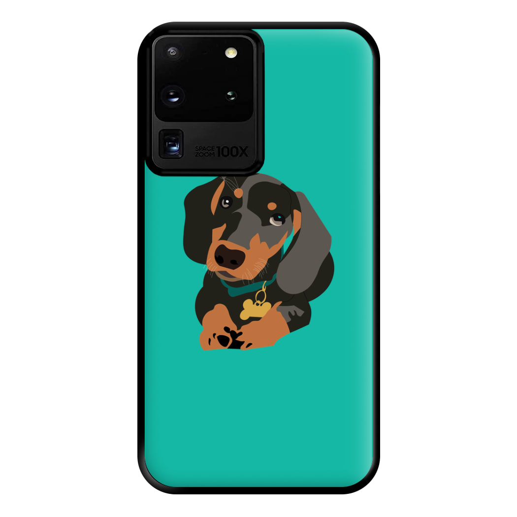 Black & brown - Dachshunds Phone Case for Galaxy S20 Ultra