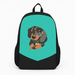 Black & brown - Dachshunds Backpack