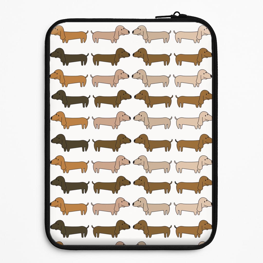 Collage - Dachshunds Laptop Sleeve
