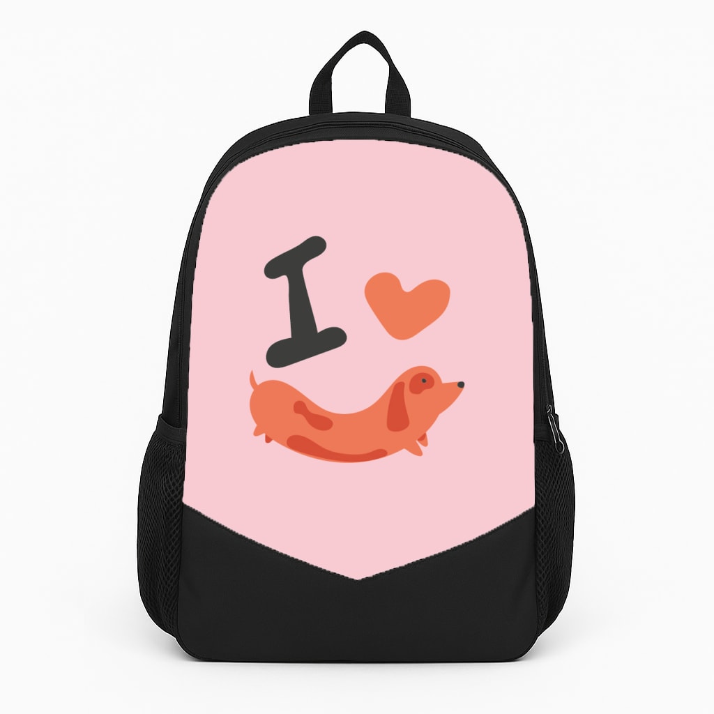 I love Dachshunds Backpack
