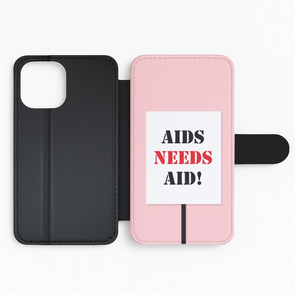 Aids Need Aid - It's A Sin Flip Phone Case