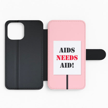 Aids Need Aid - It's A Sin Flip Phone Case