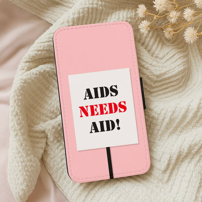 Aids Need Aid - It's A Sin Wallet Phone Case