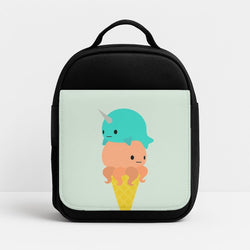 Narwhal Octopus Ice Cream Insulated Lunchbox