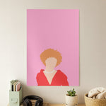 Red Hoodie - Ice Spice Poster