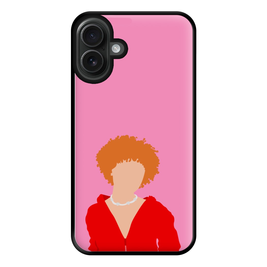 Red Hoodie - Ice Spice Phone Case for iPhone 16 Plus