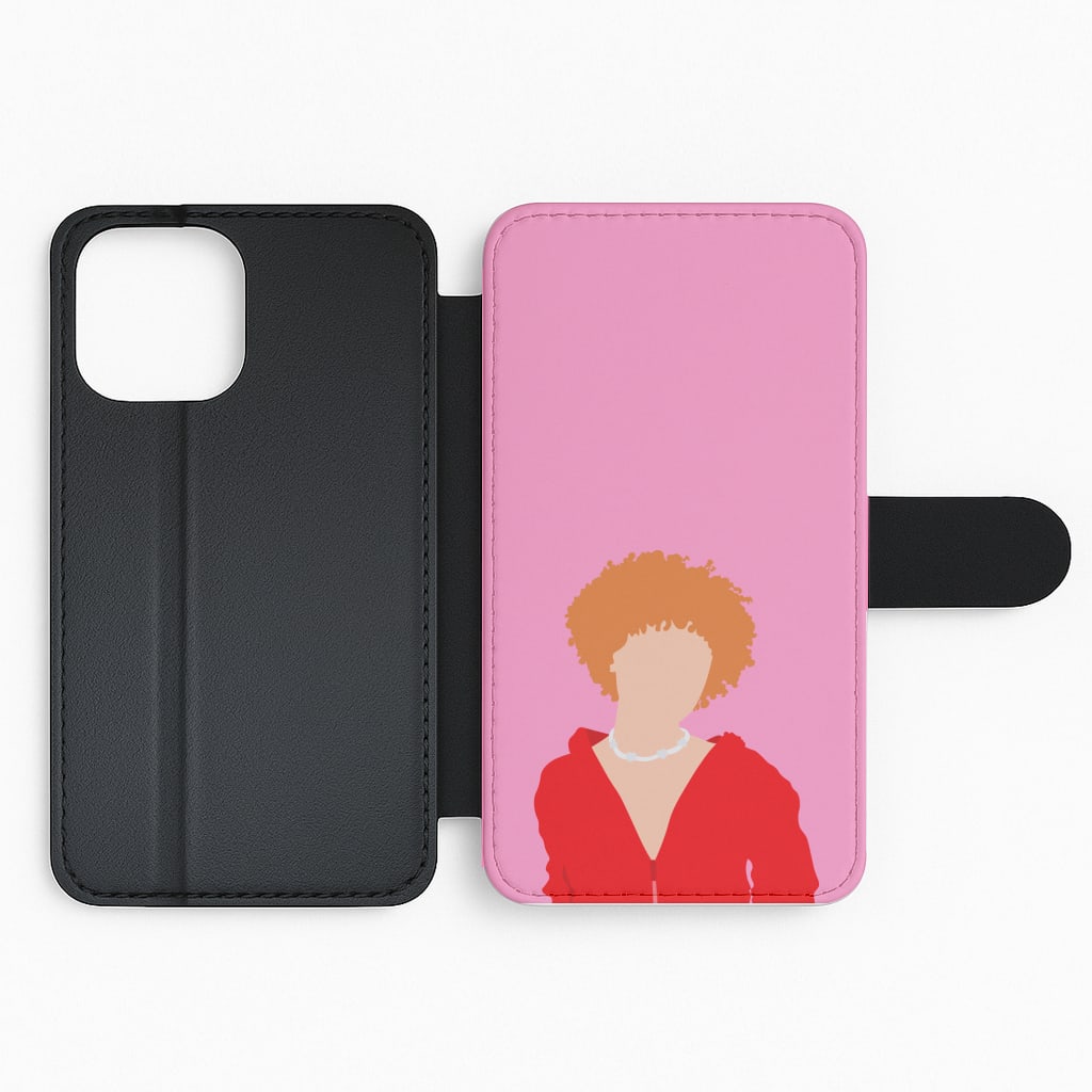 Red Hoodie - Ice Spice Flip Phone Case