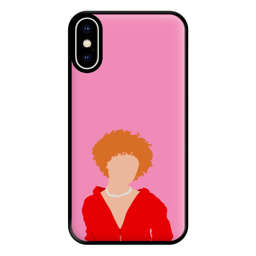 Red Hoodie - Ice Spice Phone Case for iPhone XS Max