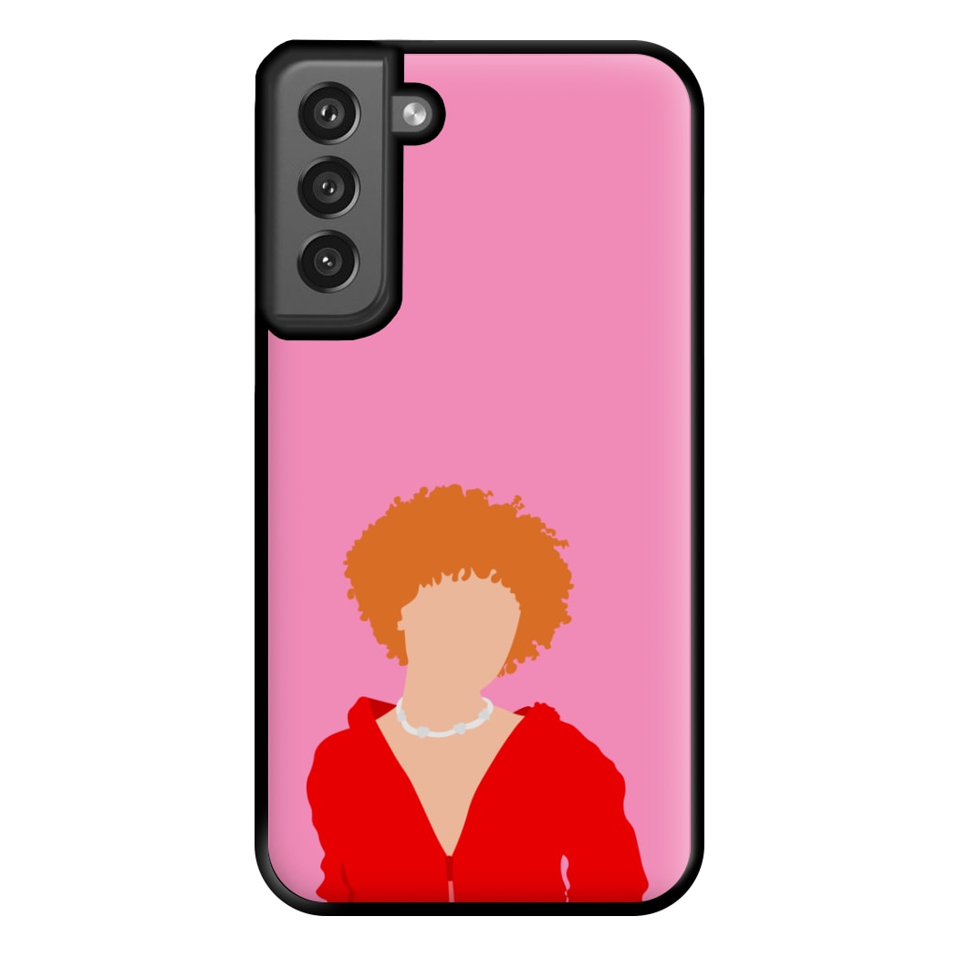 Red Hoodie - Ice Spice Phone Case for Galaxy S21FE