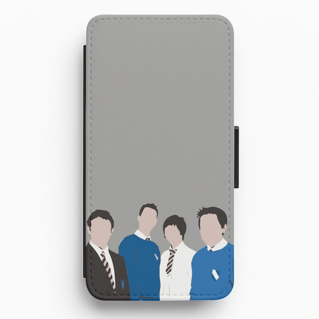 The Cartoon Inbetween Flip / Wallet Phone Case
