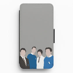 The Cartoon Inbetween Flip / Wallet Phone Case