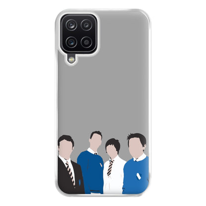 The Cartoon Inbetween Phone Case for Galaxy A12