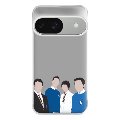 The Cartoon Inbetween Phone Case for Google Pixel 9 / 9 Pro