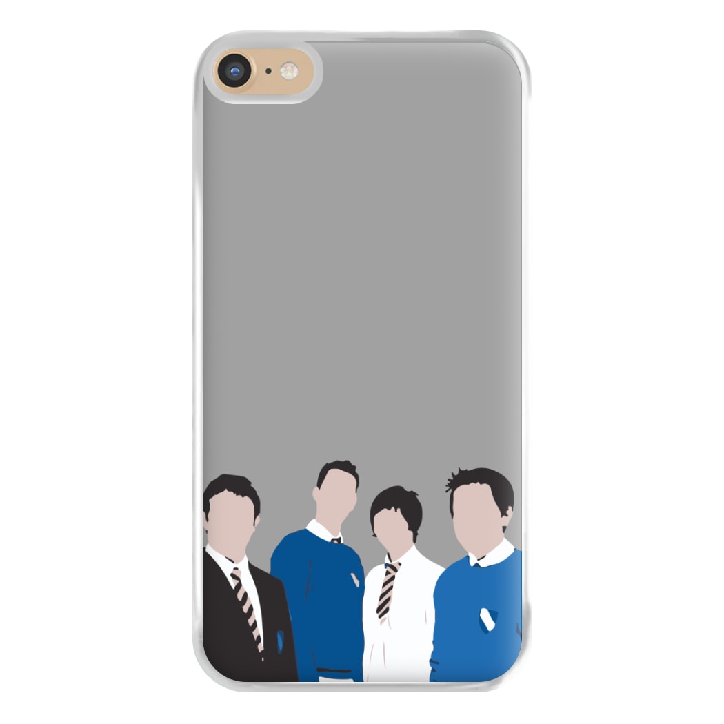 The Cartoon Inbetween Phone Case for iPhone 6 Plus / 7 Plus / 8 Plus