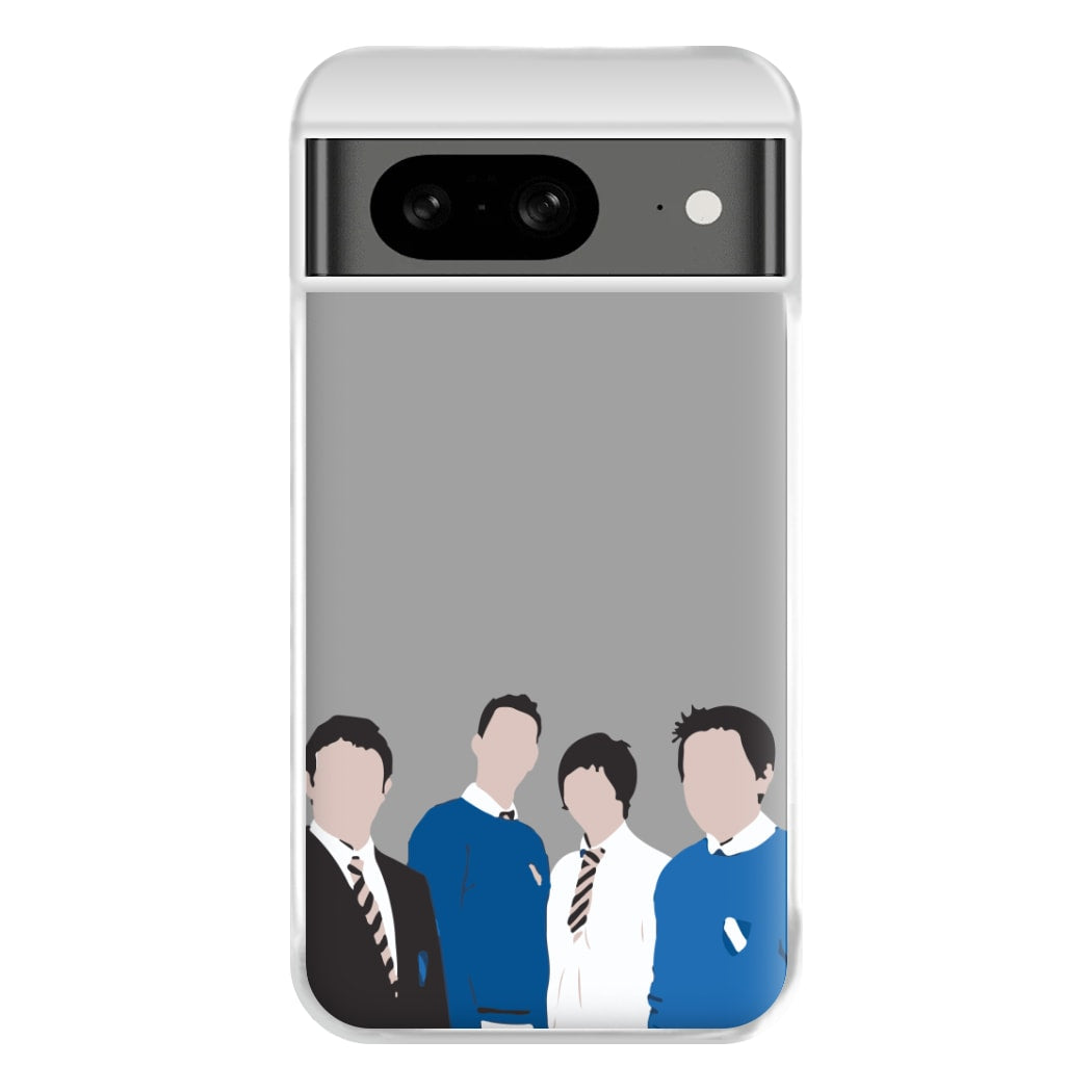 The Cartoon Inbetween Phone Case for Google Pixel 8