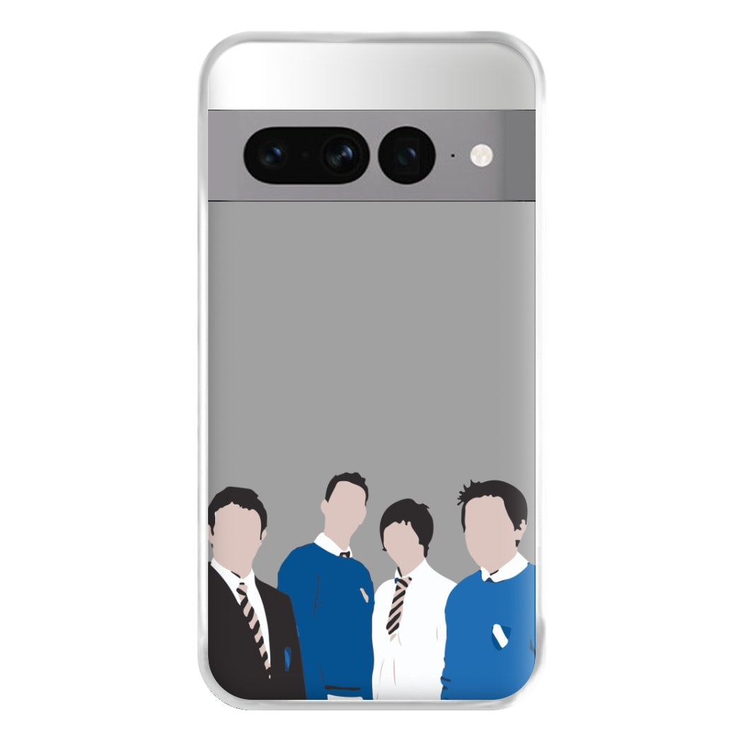 The Cartoon Inbetween Phone Case for Google Pixel 7 Pro