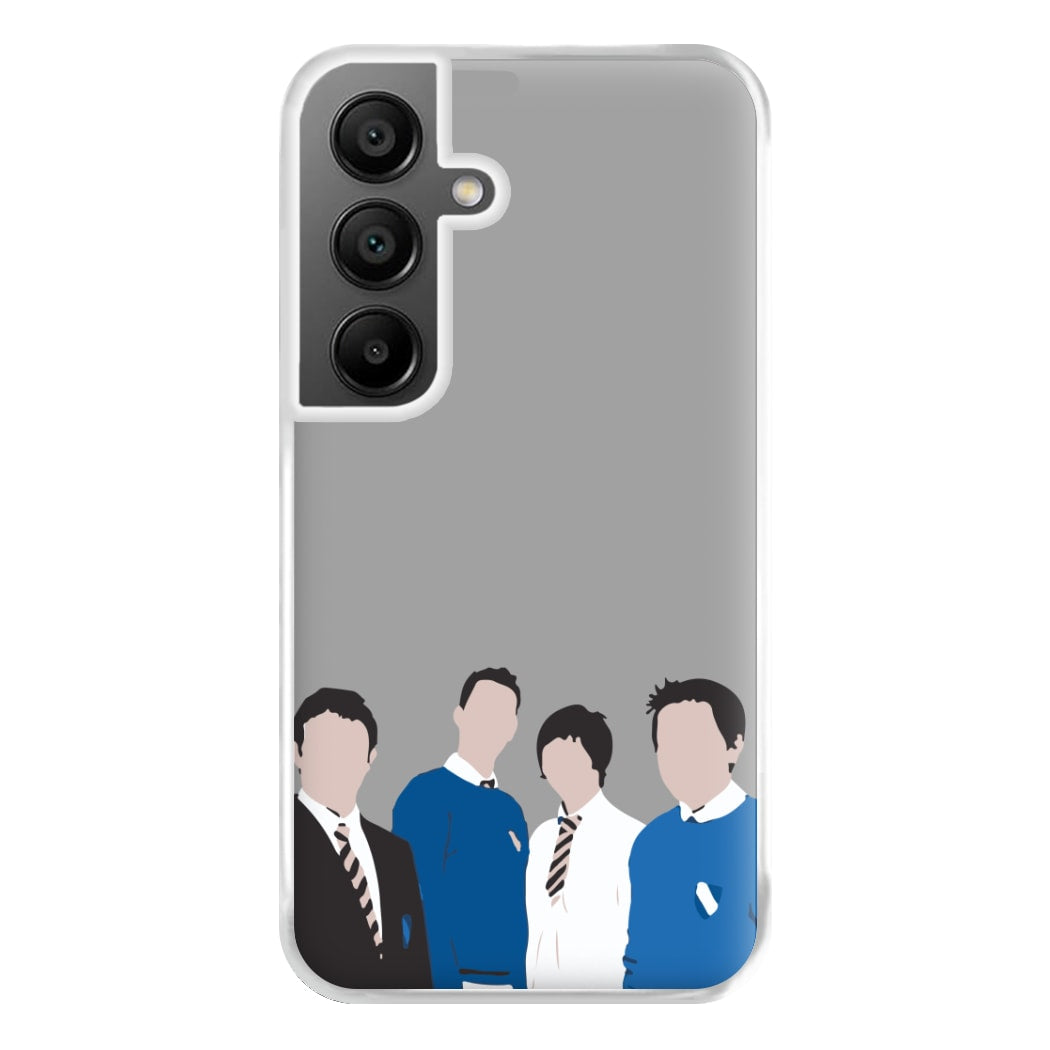 The Cartoon Inbetween Phone Case for Galaxy A55