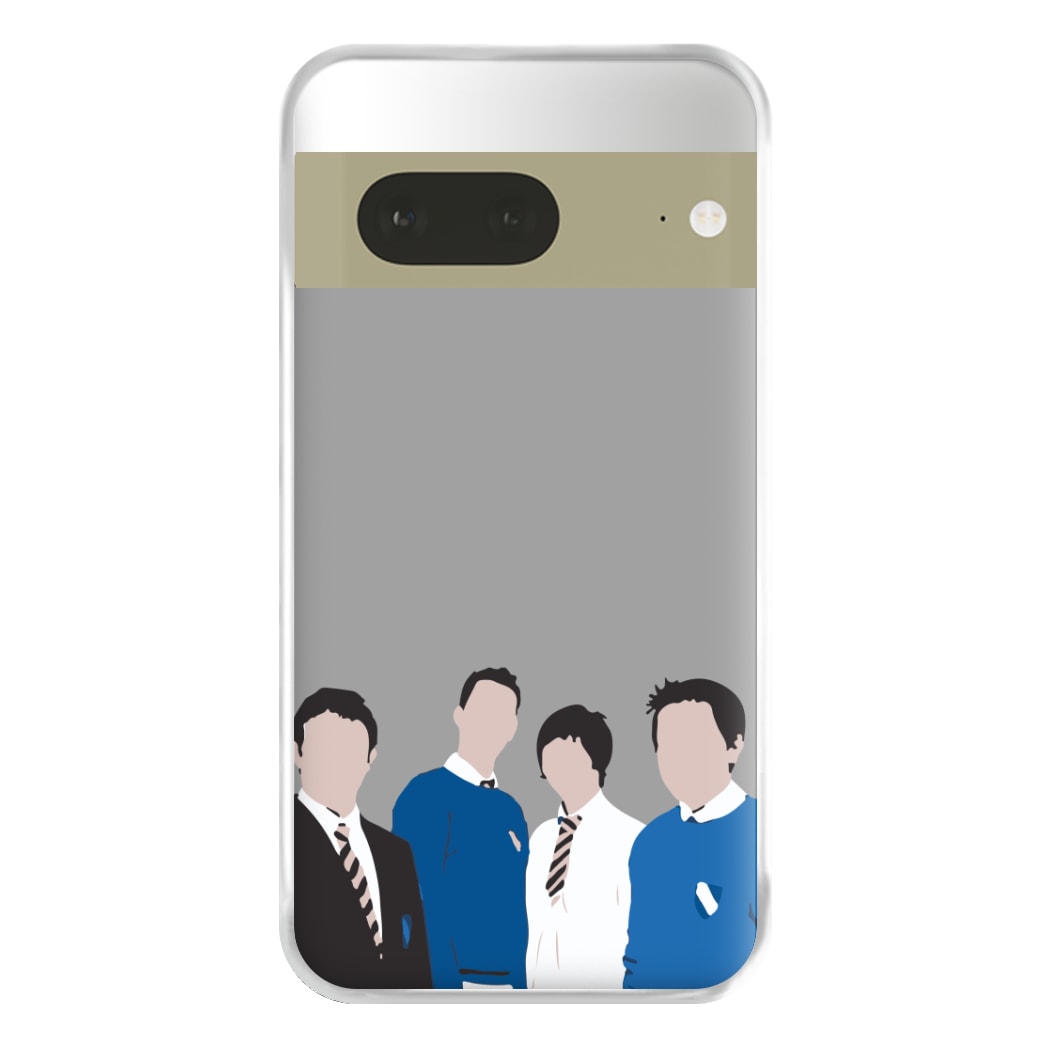 The Cartoon Inbetween Phone Case for Google Pixel 7a