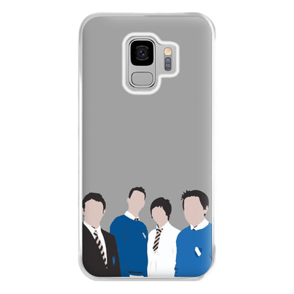 The Cartoon Inbetween Phone Case for Galaxy S9 Plus