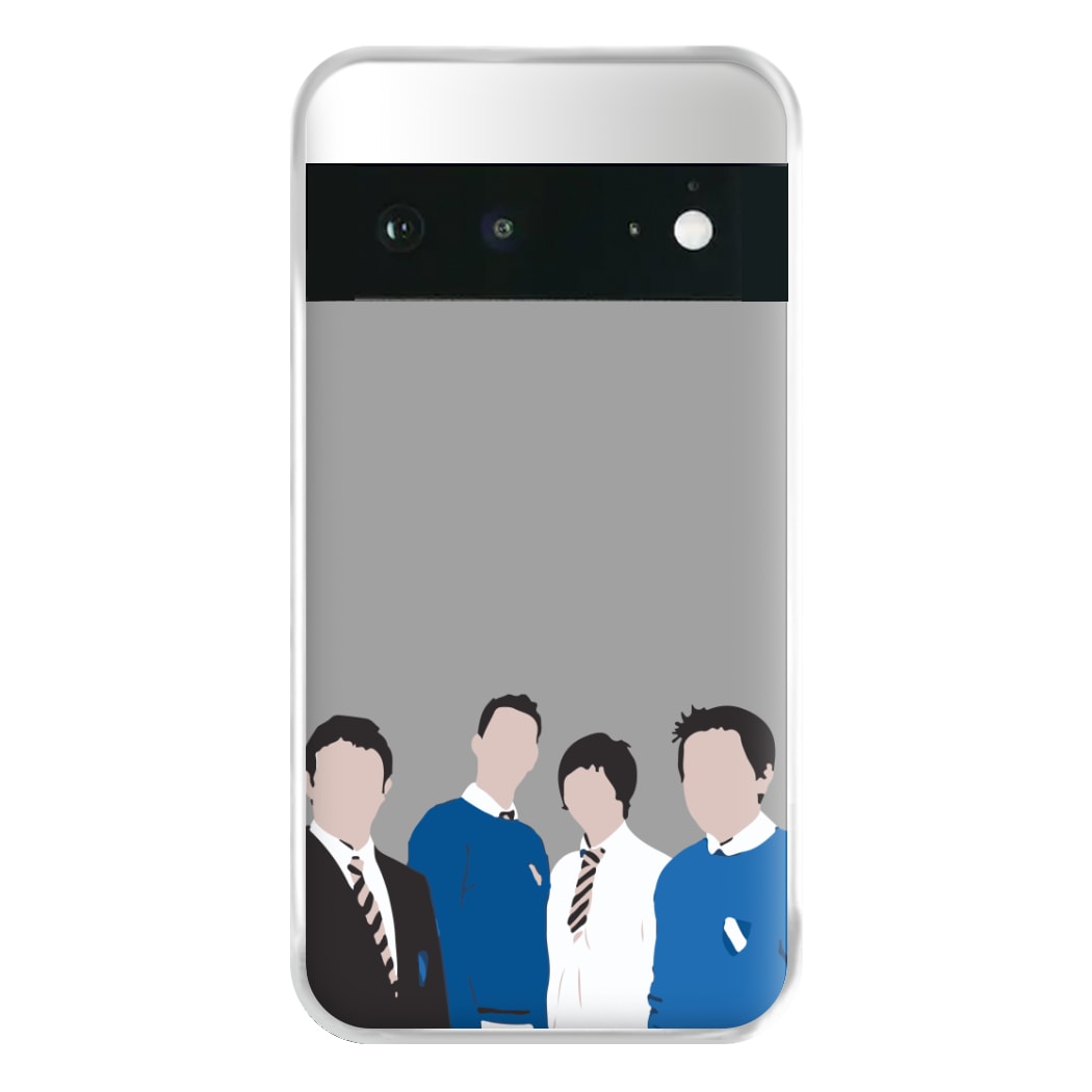 The Cartoon Inbetween Phone Case for Google Pixel 6a