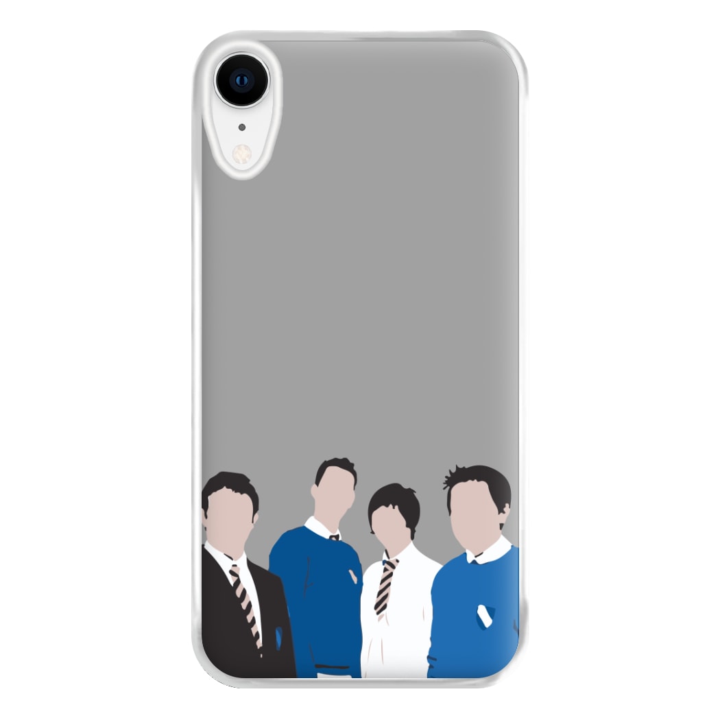 The Cartoon Inbetween Phone Case for iPhone XR