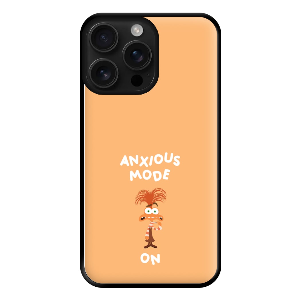 Anxious Mode On - Inside Out Phone Case