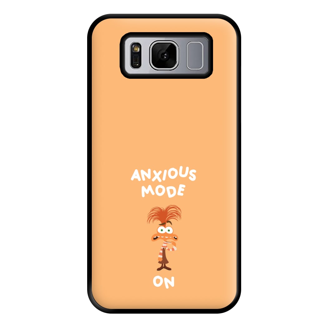 Anxious Mode On - Inside Out Phone Case for Galaxy S8 Plus