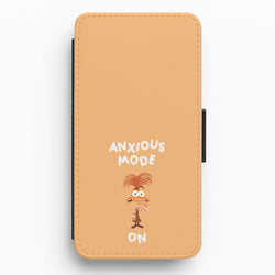 Anxious Mode On - Inside Out Flip / Wallet Phone Case