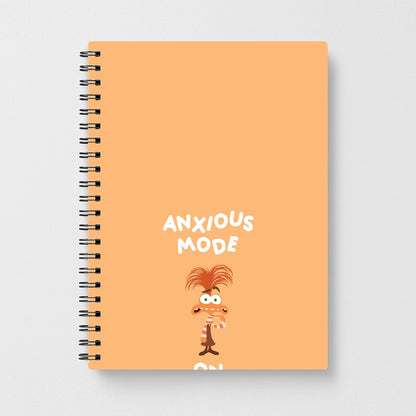 Anxious Mode On - Inside Out Notebook