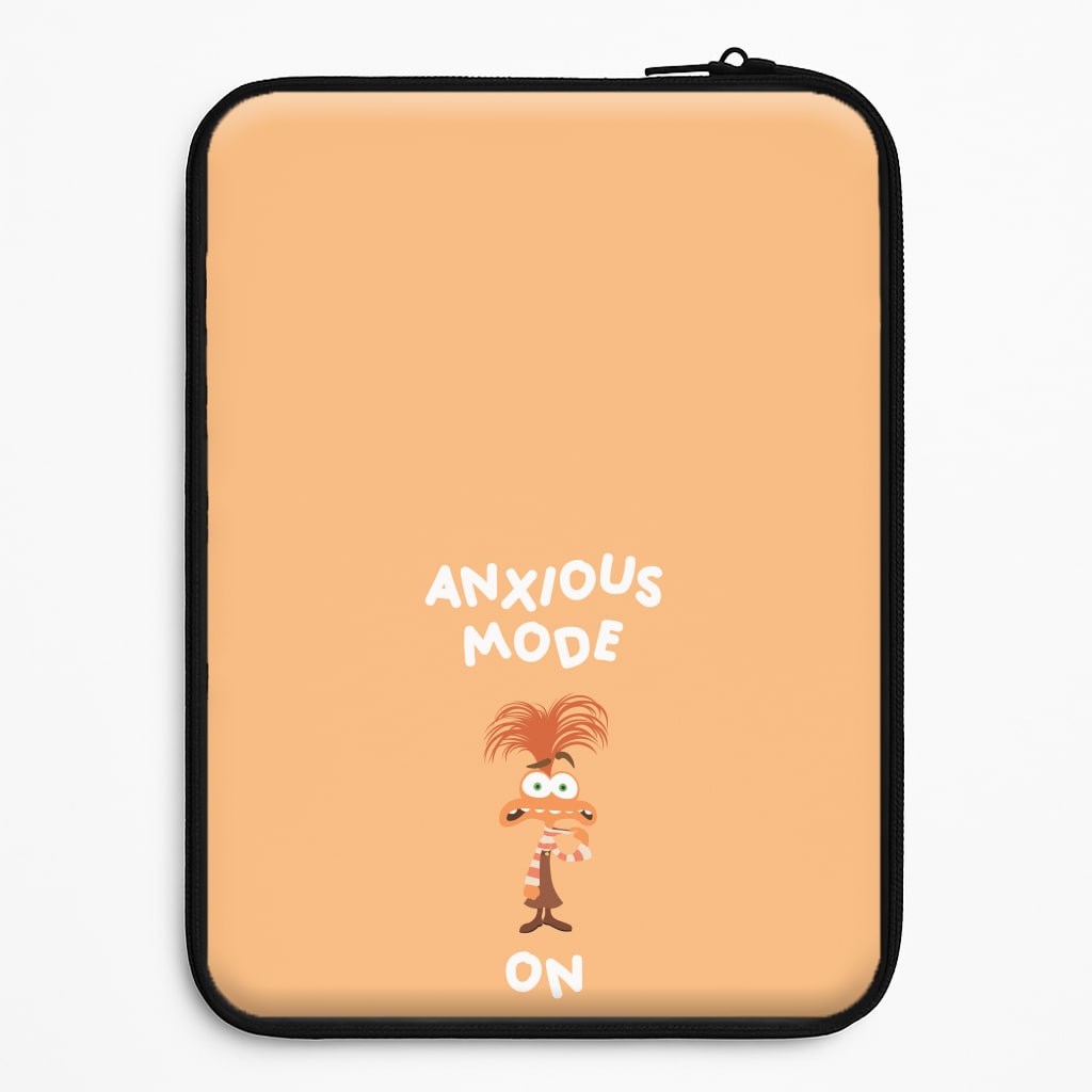 Anxious Mode On - Inside Out Laptop Sleeve