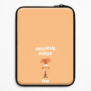 Anxious Mode On - Inside Out Laptop Sleeve 1