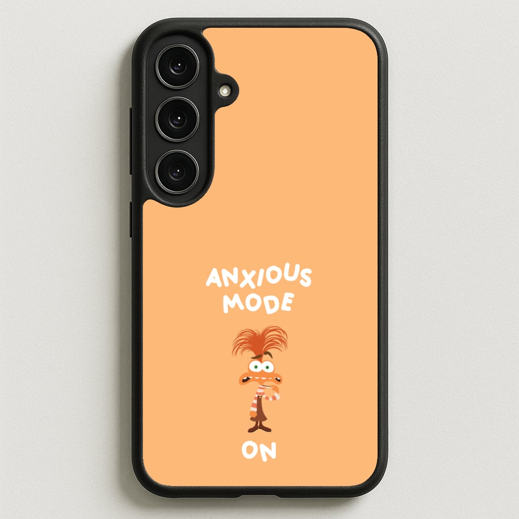 Anxious Mode On - Inside Out Phone Case for Galaxy S25FE