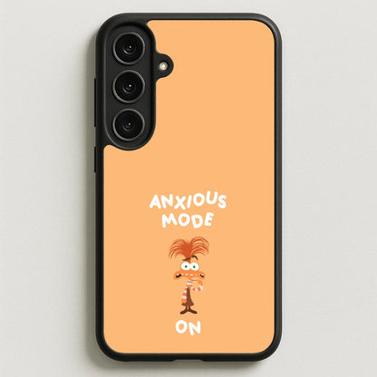 Anxious Mode On - Inside Out Phone Case for Galaxy S25FE