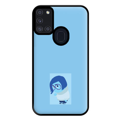 Sadness - Inside Out Phone Case for Galaxy A21s