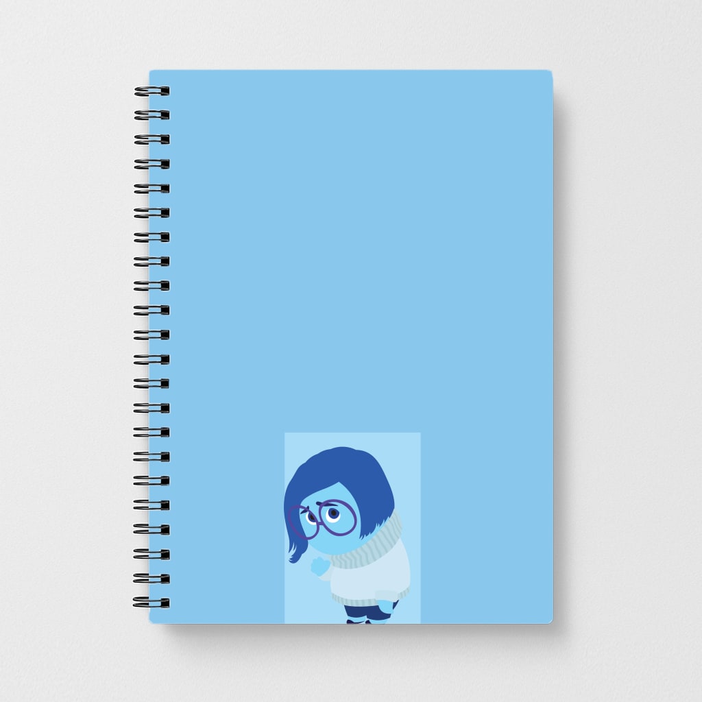 Sadness - Inside Out Notebook