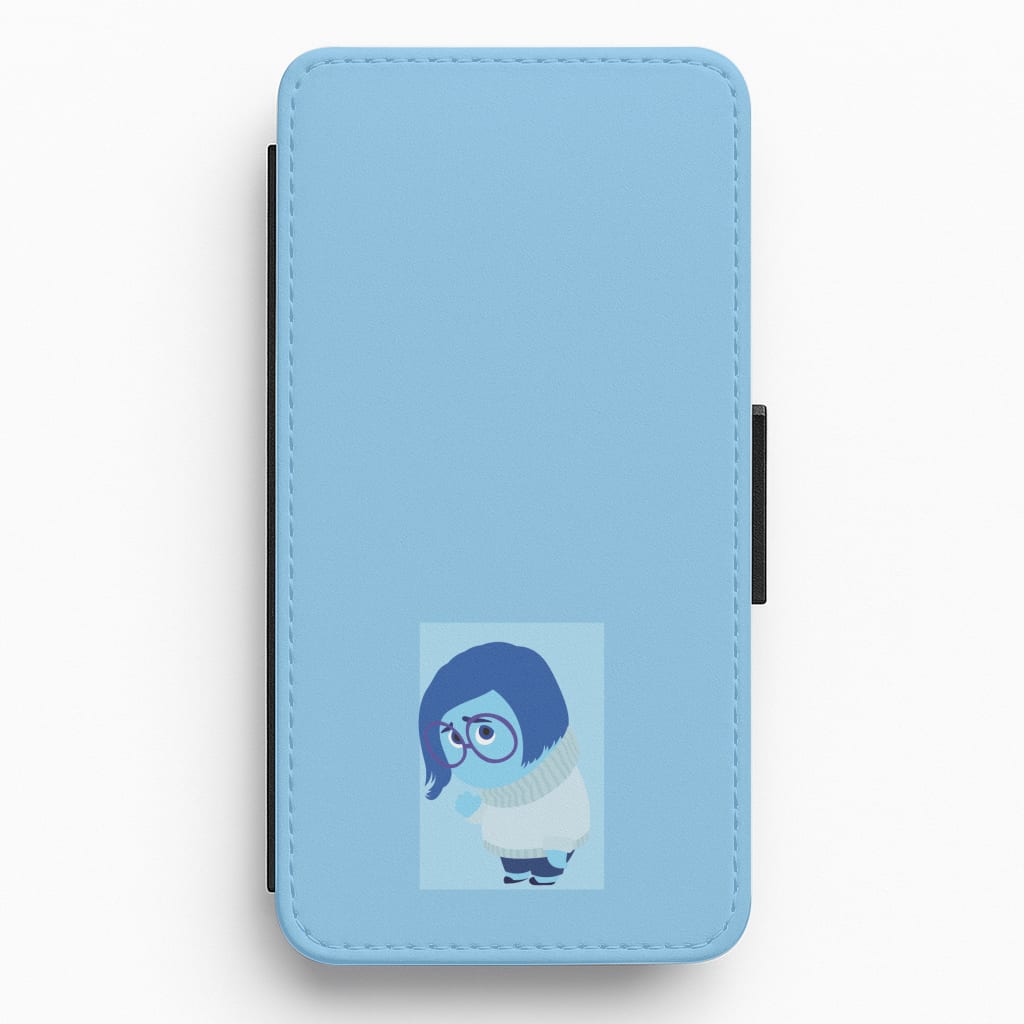 Sadness - Inside Out Flip / Wallet Phone Case