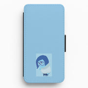 Sadness - Inside Out Flip / Wallet Phone Case 1