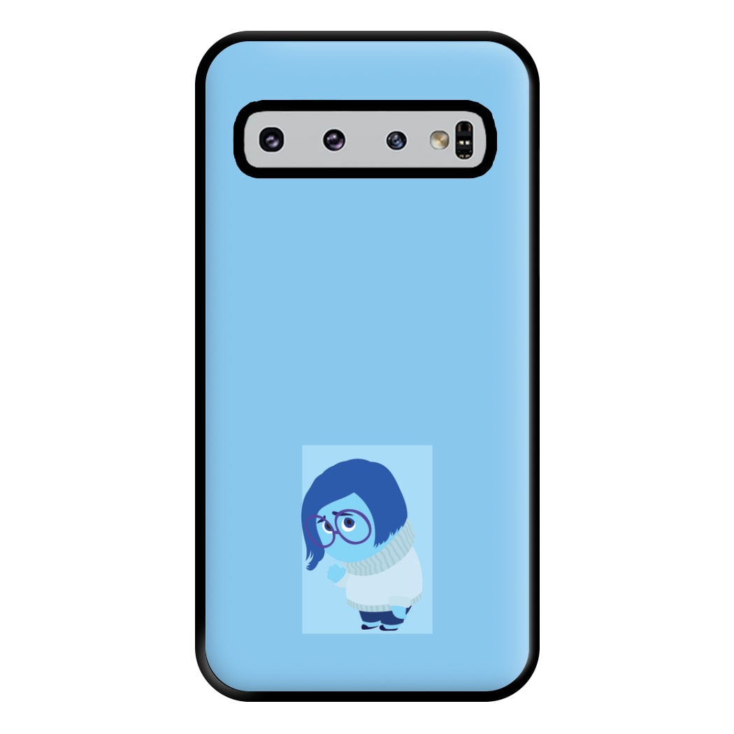 Sadness - Inside Out Phone Case for Galaxy S10 Plus