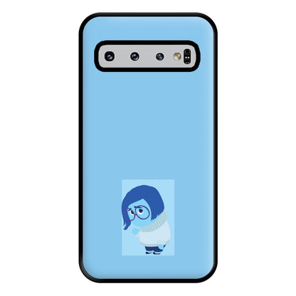 Sadness - Inside Out Phone Case for Galaxy S10 Plus