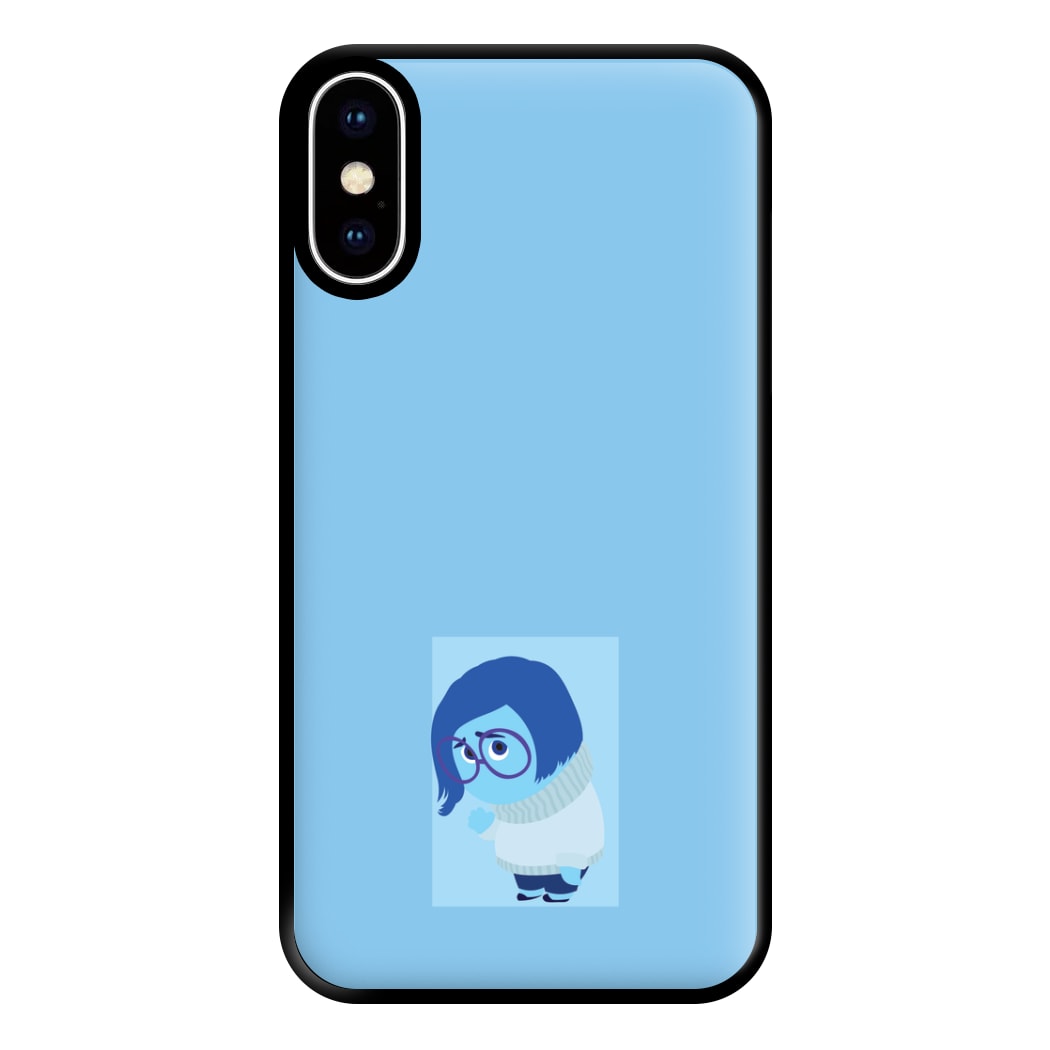 Sadness - Inside Out Phone Case for iPhone XS Max