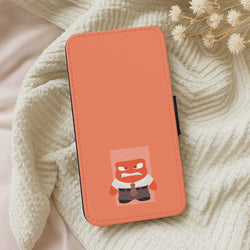 Anger - Inside Out Wallet Phone Case