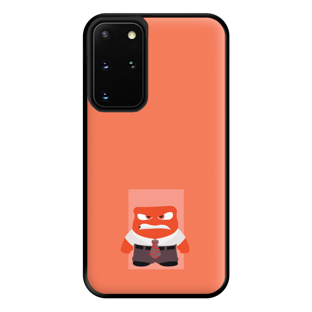 Anger - Inside Out Phone Case for Galaxy S20 Plus