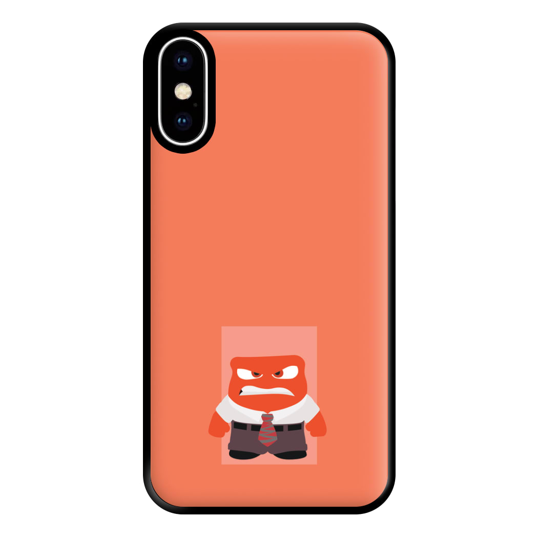 Anger - Inside Out Phone Case for iPhone XS Max