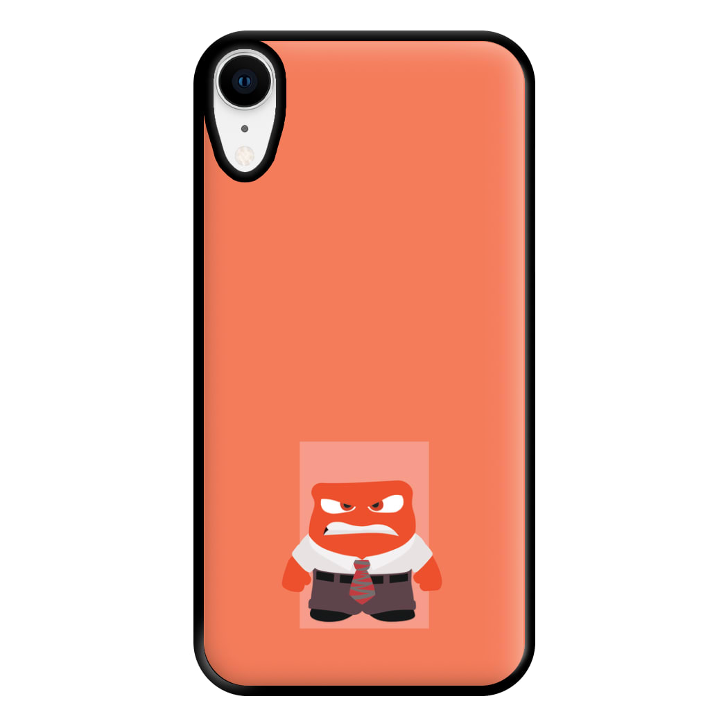 Anger - Inside Out Phone Case for iPhone XR