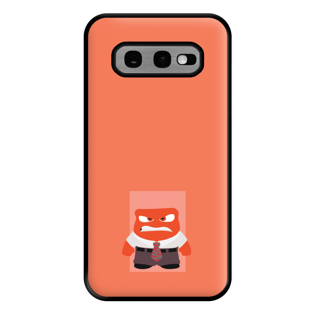 Anger - Inside Out Phone Case for Galaxy S10e